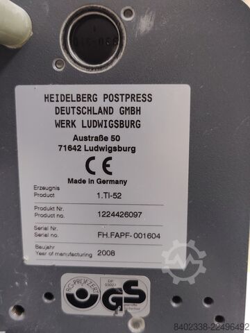 Falzmaschine Heidelberg FI 52