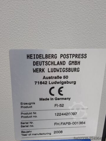 Falzmaschine Heidelberg FI 52