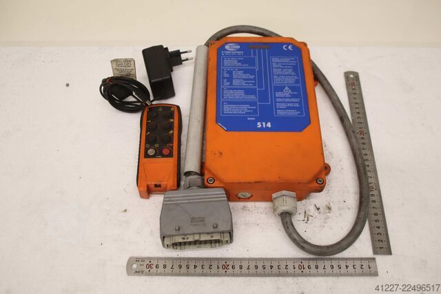 Radio remote control crane operation HBC radiomatic FSE 514