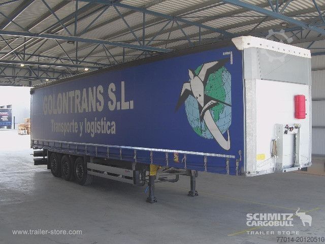 Open semitrailer with tarp Schmitz Cargobull Curtainsider Standard