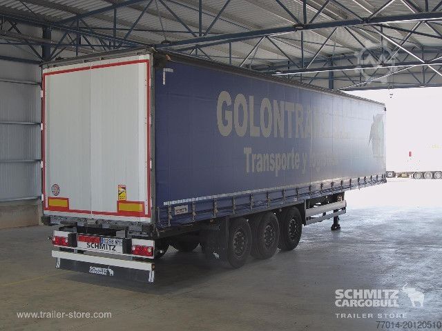 Open semitrailer with tarp Schmitz Cargobull Curtainsider Standard
