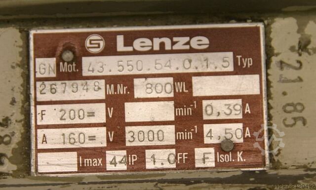 DC gear motor LENZE 43.550.54.0.1.5