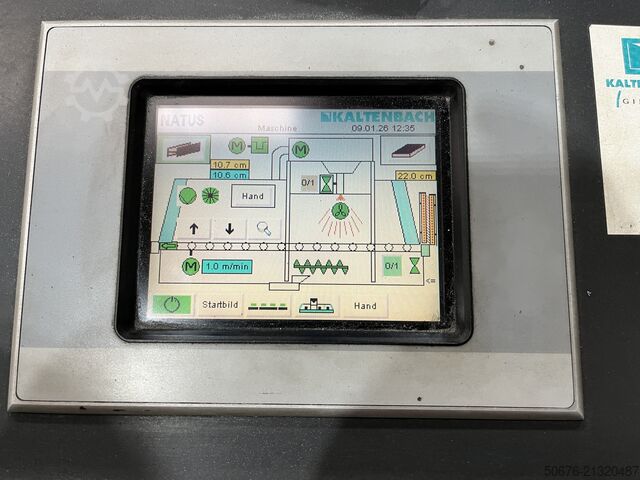 Durchlaufstrahlanlage Gietart Gietart Sprint 1504