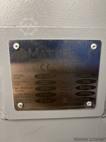Sandblasting unit Matt HV 1216