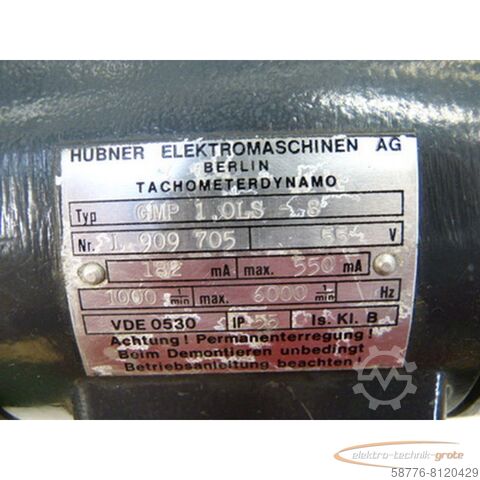 Control unit Hübner GMP 1.0 LS-8 Tachometer - Dynamo   - ! -
