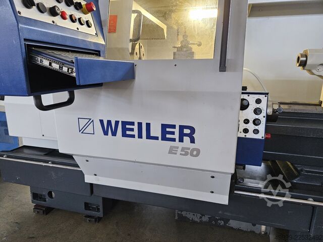 Drehmaschine - zyklengesteuert Weiler E50 x 1000