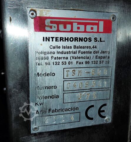 Bread Forming Line SUBAL PHC-110 COMPACT KN4/400 TSM-600