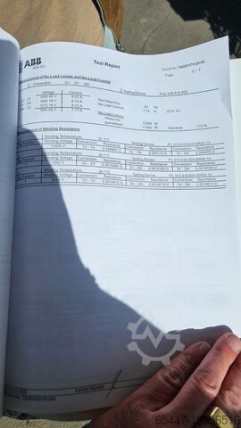 ABB RESIBLOC 11 kVA | 11000/5500/2020 V ABB RESIBLOC 11 kVA | 11000/5500/2020 V