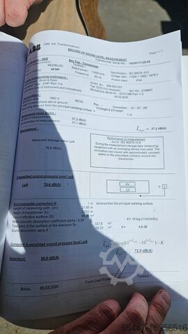 ABB RESIBLOC 11 kVA | 11000/5500/2020 V ABB RESIBLOC 11 kVA | 11000/5500/2020 V