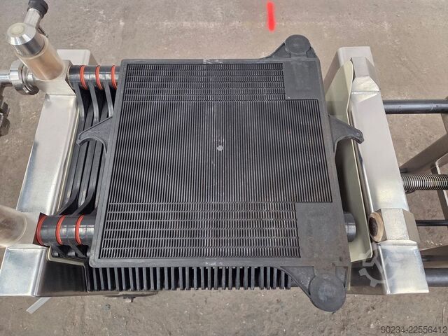 400 mm x 400 mm SCHENK 4,3 m² PP-Platten Kammerfilterpresse SCHENK 400 x 400 mm