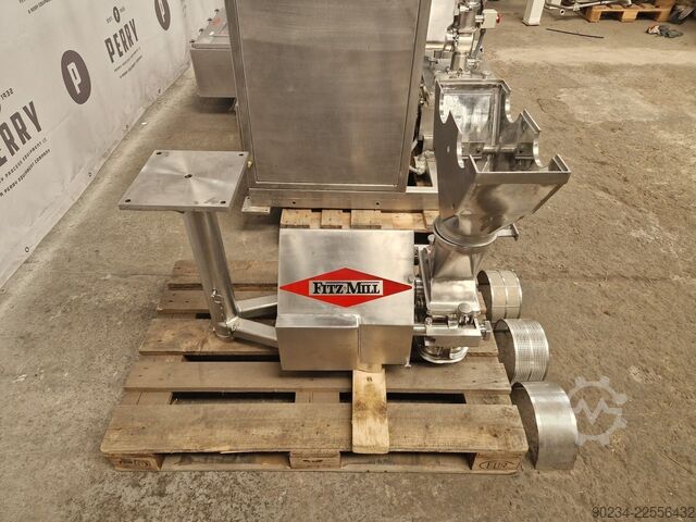 8" x 2" Fitzpatrick Modell L89 Edelstahl-Chilsonator Walzenkompaktierer FITZPATRICK L89