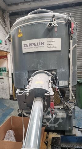 Zeppelin / Henschel FM1000 Edelstahl-Hochintensivmischer ZEPPELIN FM1000