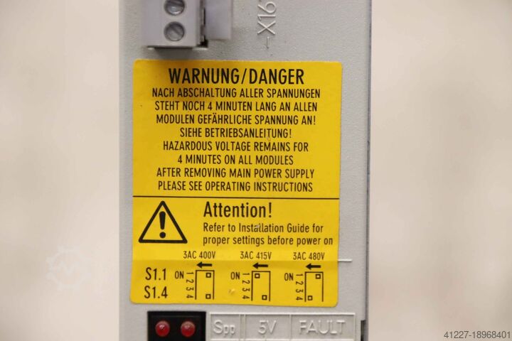 UEB-Modul INT/EXT. Siemens 6SN1112-1AC01-0AA1 SIMODRIVE 611