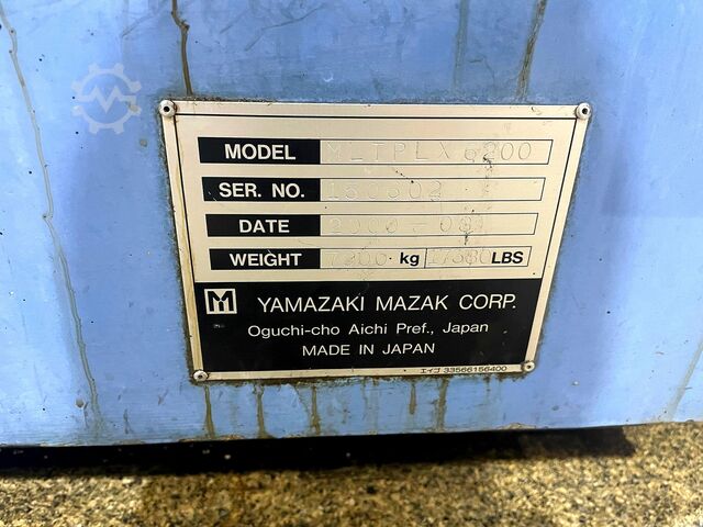 CNC lathe Mazak Multiplex 6200 + GL 100 F