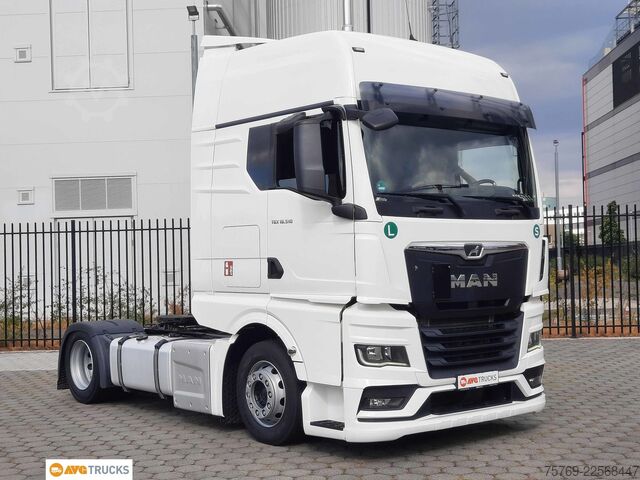 Volume tractor unit MAN 18.510 TGX GX Retarder Standklima 2 x Tank