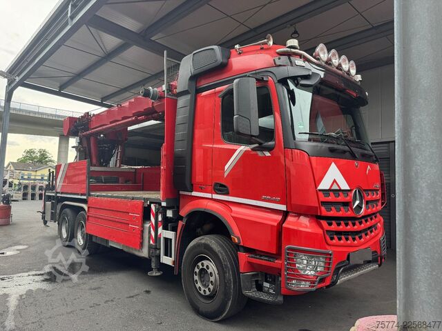 Truck mounted crane MERCEDES-BENZ 2648/6x4/HMK  4 L/ Montagekran
