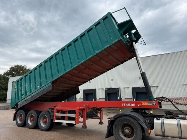 Tipper semitrailer ATM Stahlkipper /  BPW Achsen / Trommelbremsen