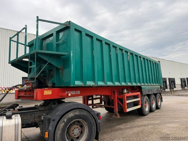 Tipper semitrailer ATM Stahlkipper /  BPW Achsen / Trommelbremsen