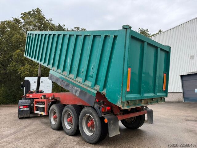 Tipper semitrailer ATM Stahlkipper /  BPW Achsen / Trommelbremsen