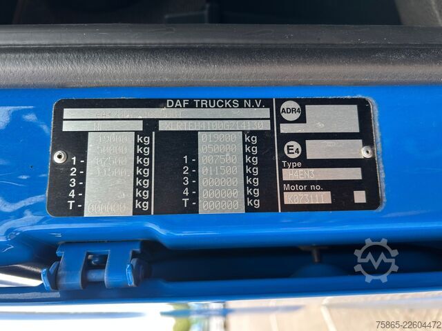 Volumen-SZM DAF XF 450 FT SC / 849 dkm / Tacho V2 / 2 Tanks / N...
