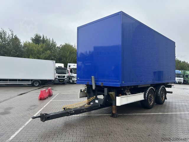 Box body Fliegl TWP180 LZV Wipkar / Mid Axle Trailer / Trailer ...