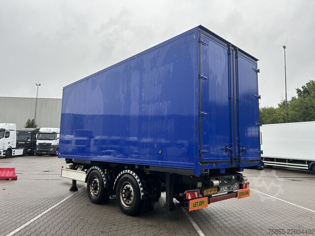 Box body Fliegl TWP180 Wipkar / Mid Axle Trailer / BPW Disk / B...