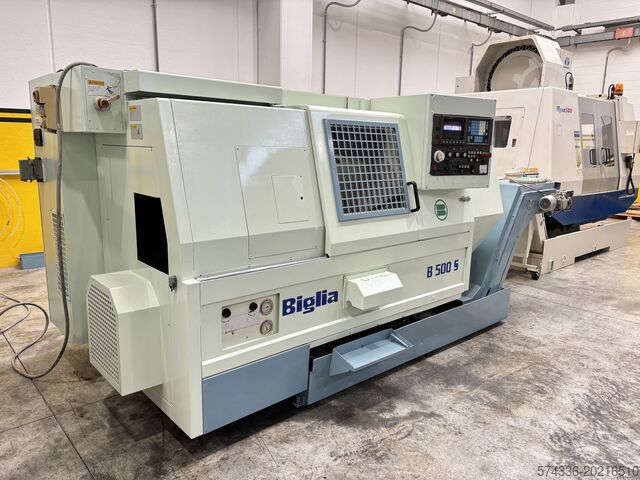 Cnc-Drehmaschine BIGLIA B 500 S