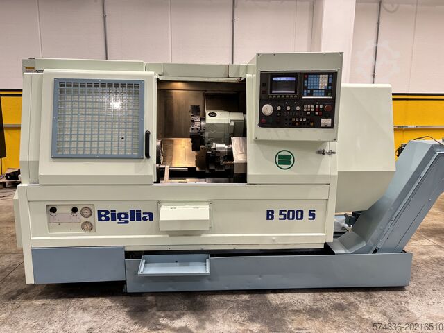 Cnc-Drehmaschine BIGLIA B 500 S