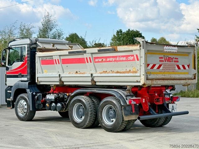 Tipper truck MAN TGS 26.460 * Kipper 4,90m+BORDMATIC * 6x4 * TOP