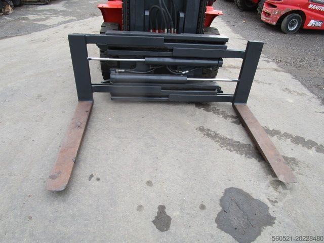 Diesel Forklift Linde H40-03 Zinkenversteller + Seitenschieber 4,5m Hubh
