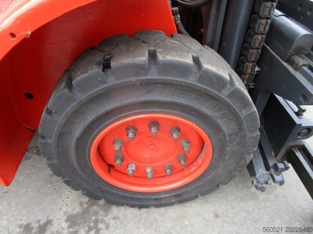 Diesel Forklift Linde H40-03 Zinkenversteller + Seitenschieber 4,5m Hubh