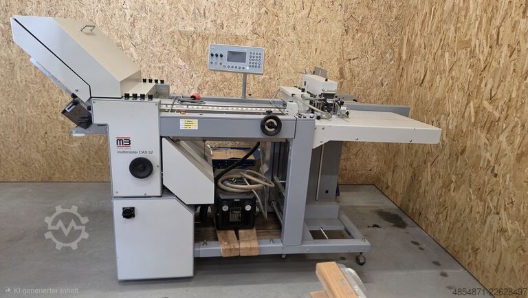 Folding machine Mathias Bäuerle Multimaster CAS 52-4-4 FSA