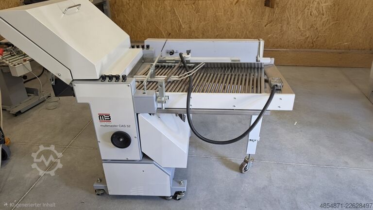 Folding machine Mathias Bäuerle Multimaster CAS 52-4-4 FSA