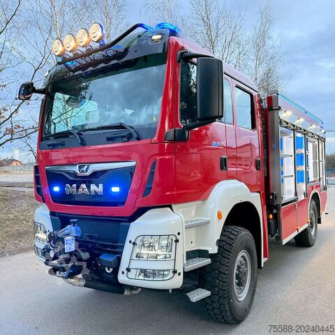 Feuerwehrfahrzeug Tanklöschfahrzeug MAN TGS 18.510 TLF 4000 Allrad 4x4 Feuerwehr