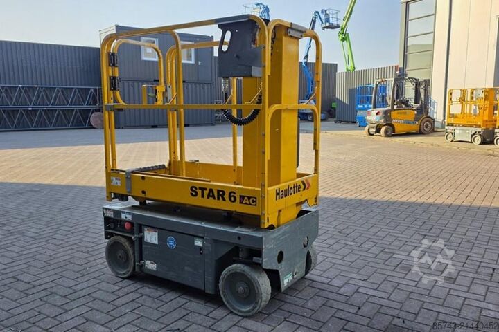 Scissor lift Haulotte STAR 6 Electric, Non Marking Tyres, 5.8m Working H