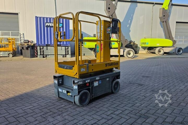 Scissor lift Haulotte Star 6 Electric, Non Marking Tyres, 5.8m Working H