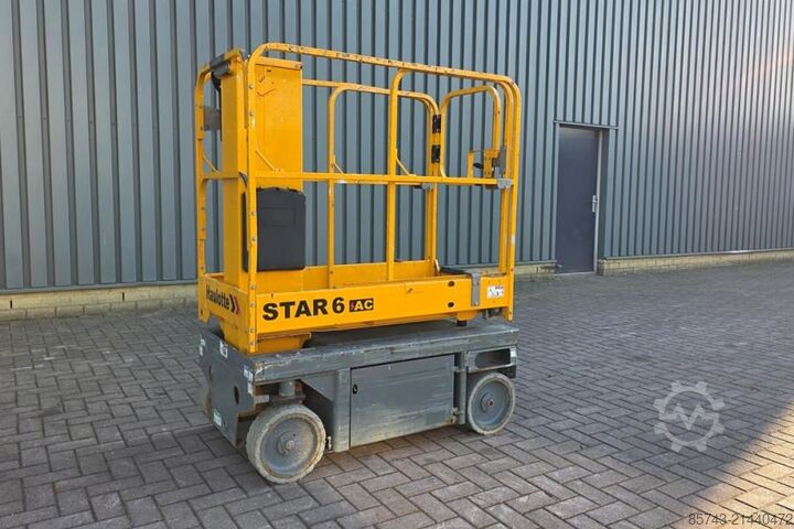 Scissor lift Haulotte Star 6 Electric, Non Marking Tyres, 5.8m Working H