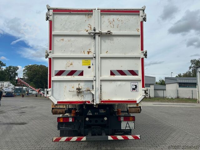 Abrollkipper MERCEDES-BENZ Actors 3241 / 8x2-6 / Atlas 165 + Funk / VDL
