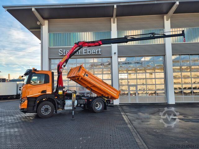 Tipper Iveco X-Way AD200X40/P 4x2 Palfinger PK 12.501 Funk