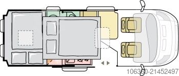 ADRIA TWIN SPORTS 600 SPB MINI VAN WITH W.C. NEW ADRIA TWIN SPORTS 600 SPB
