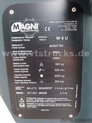 Sonstige MAGNI Magni 6t Winde W6U Manitou 3x vorh.
