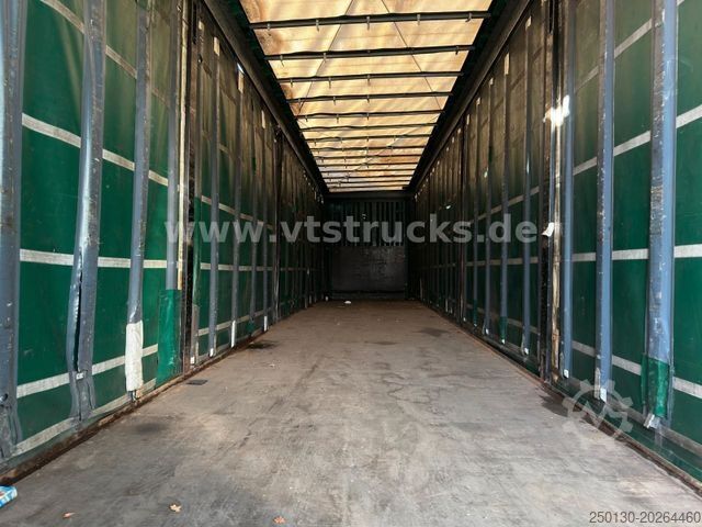 Open semitrailer with tarp KRONE SD MegaLiner Curtainsider Edscha-Verdeck