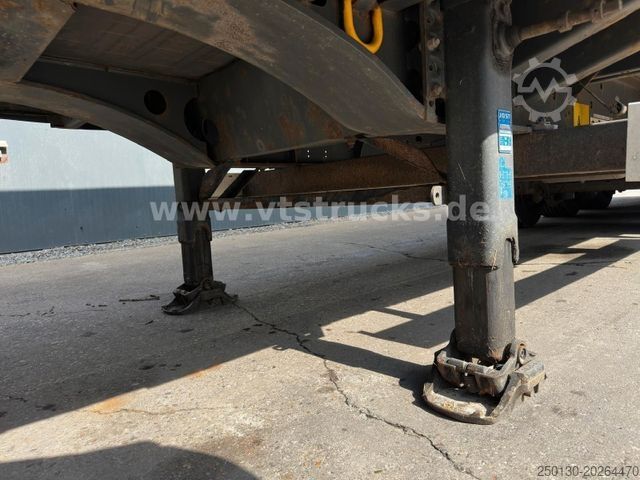 Open semitrailer with tarp KRONE SD MegaLiner Curtainsider Edscha-Verdeck
