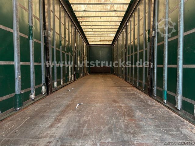 Open semitrailer with tarp KRONE SD MegaLiner Curtainsider Edscha-Verdeck