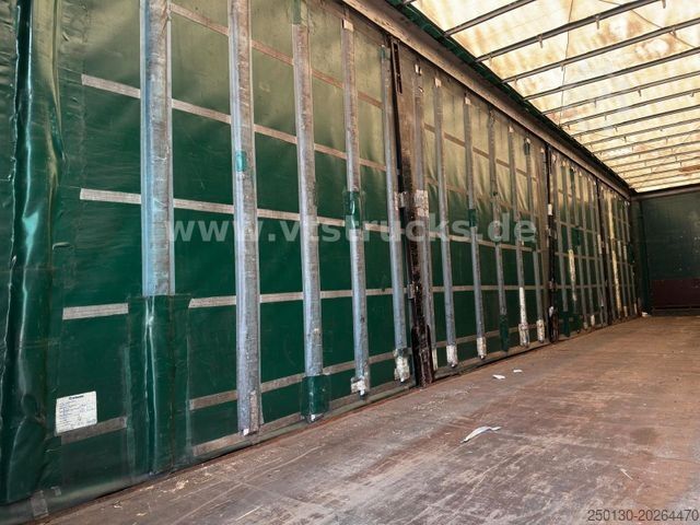 Open semitrailer with tarp KRONE SD MegaLiner Curtainsider Edscha-Verdeck