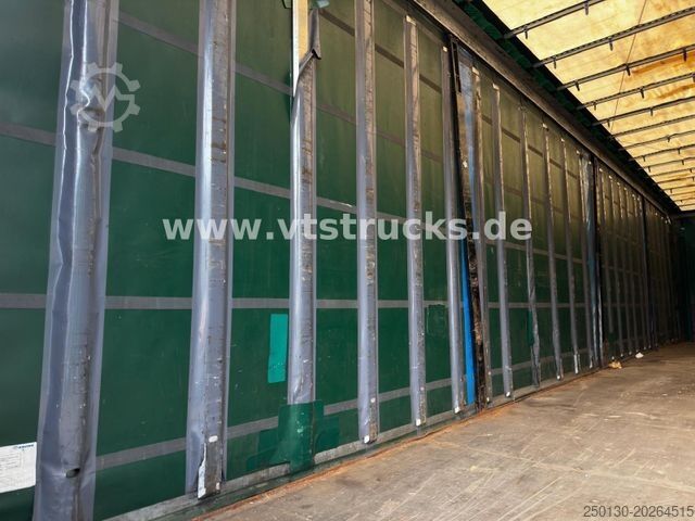 Open semitrailer with tarp KRONE SD Curtainsider Edscha-Verdeck