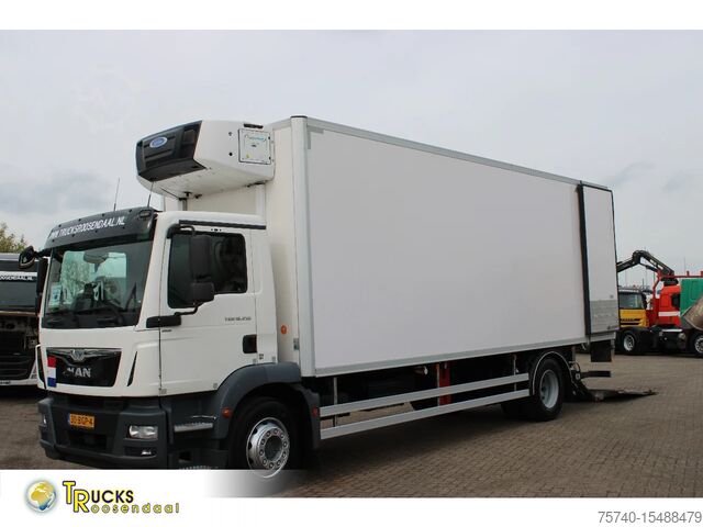 Refrigerated/frozen transport MAN TGM 18.250 + EURO 6 + CARRIER + LIFT