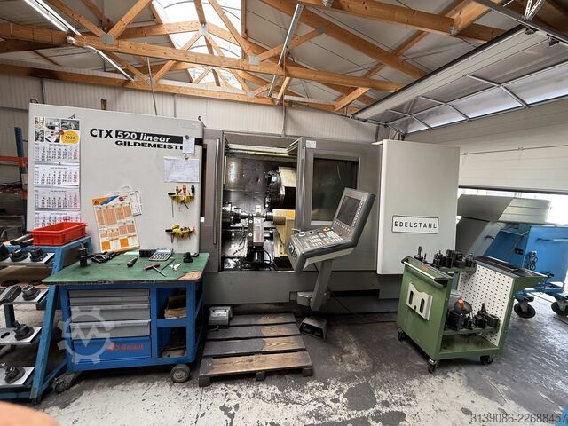 CNC lathe DMG MORI CTX 520 linear