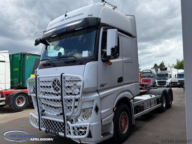 Fahrgestell mit Fahrerhaus Mercedes-Benz Actros 2548 Retarder, Stuuras, PTO, Euro 6