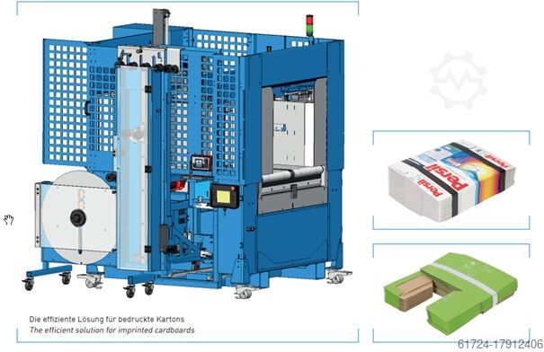 US-2000 TRC 900 banding machine ATS-Tanner Banding Systems AG US-2000 TRC 900 - Wellpappe